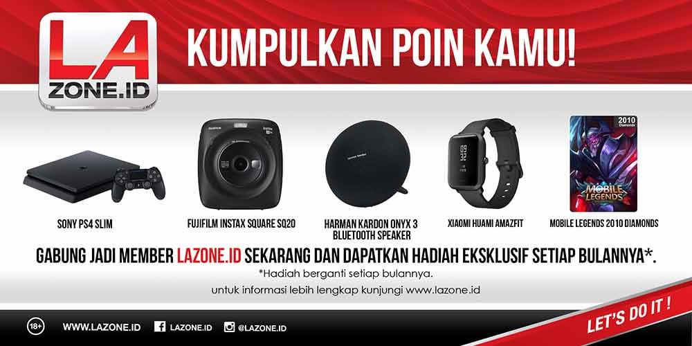 Hadiah Kece Ini Bisa Lo Dapetin Kalo Jadi Member LAZONE.ID. Apa Aja Ya?